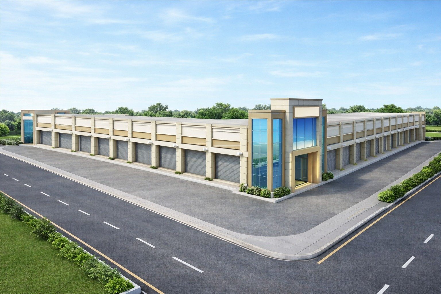 Jivan Sundar Industrial Estate developed by Nanda Group Vasai at Naikpada Vasai East