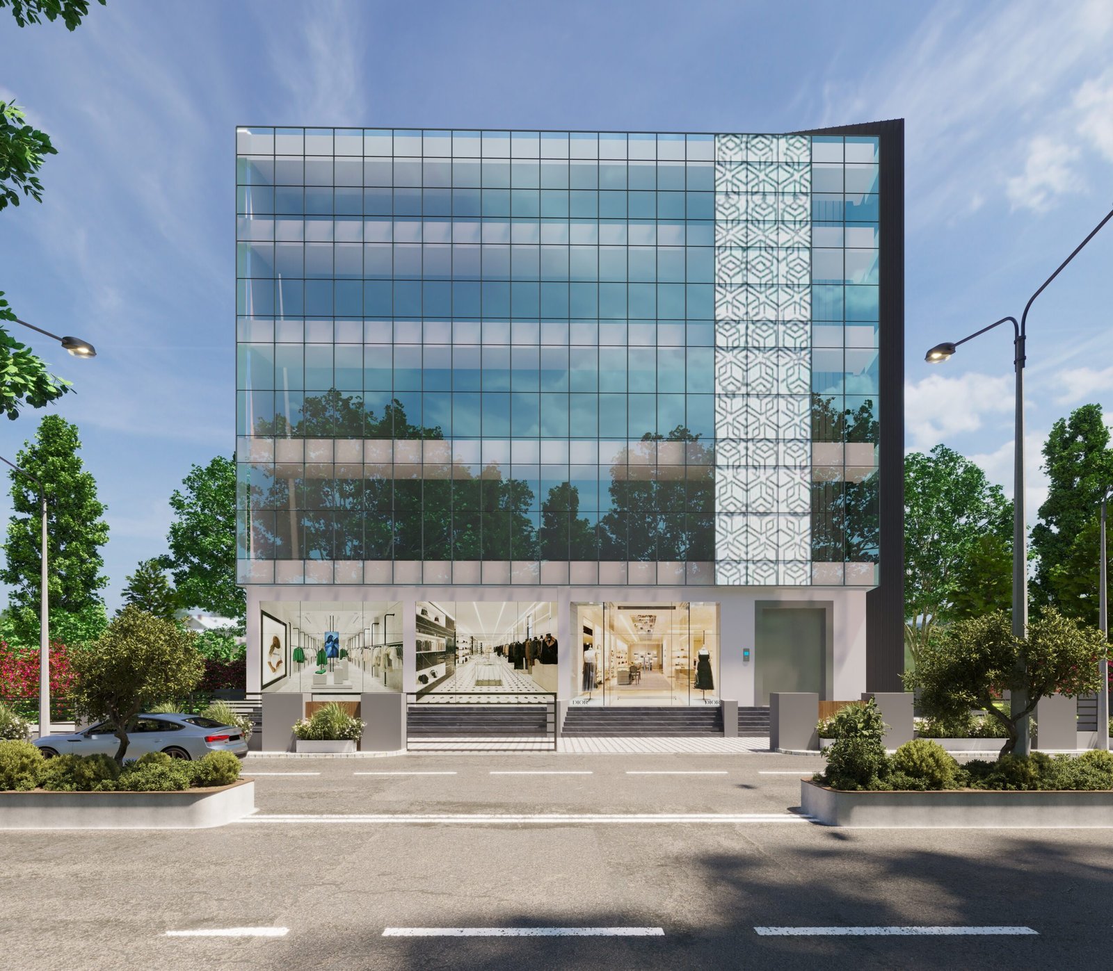 Render of Nanda Group Trinity Enterprises Located at NH 48 Vasai